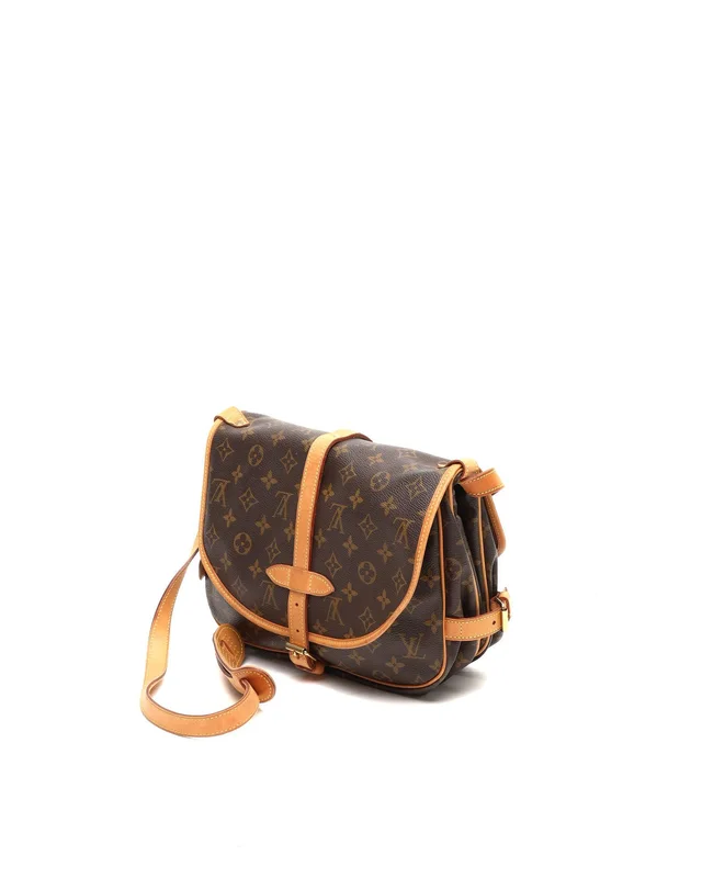 Louis Vuitton Monogram Saumur 30 Bag in Coated canvas from A Retro Tale, photo 3 of 10