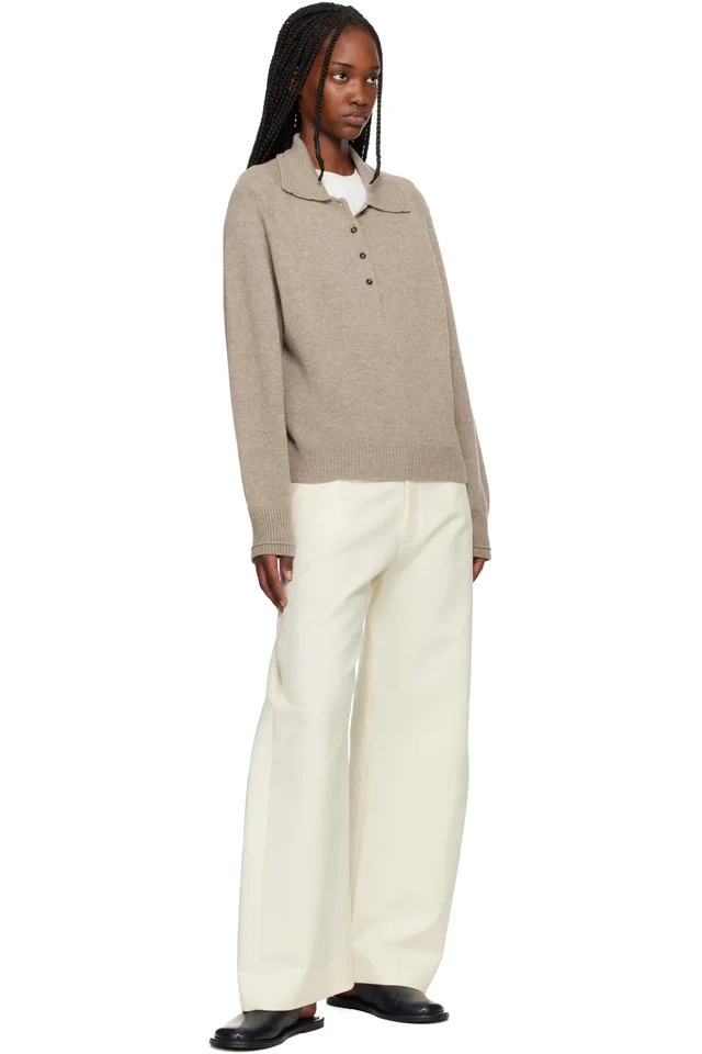 Studio Nicholson Navy Paley Leather Loafers, photo 5 of 5 from SSENSE