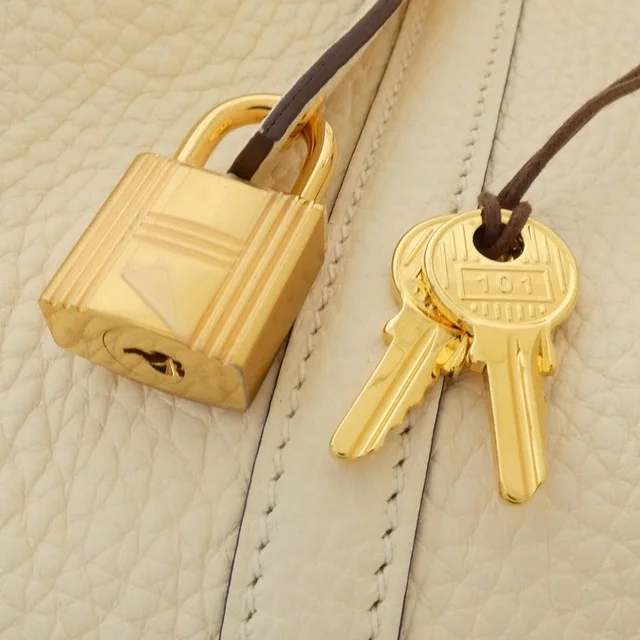 Hermès Picotin Lock MM Bag in Clemence leather from The Reluxe, photo 2 of 2