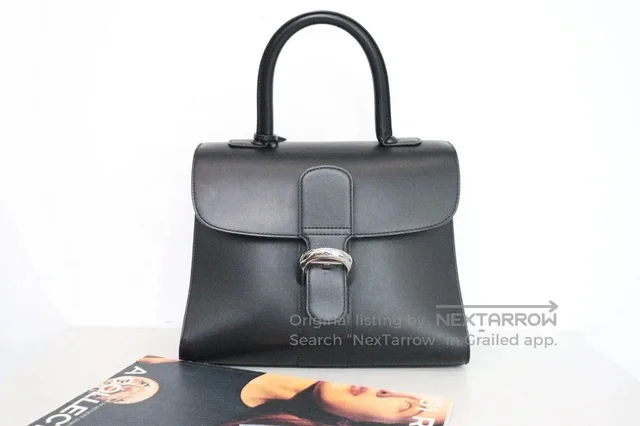 Delvaux Brillant Black Silver Crossbody & Shoulder Bag 28 in black from Grailed