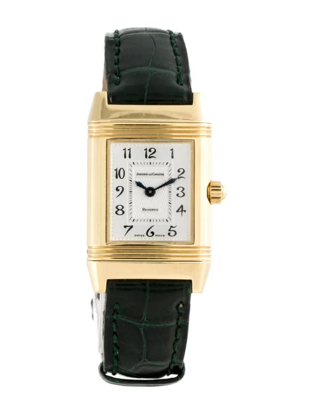 Jaeger-LeCoultre Reverso Classic Duetto Watch in multicolor Crocodile from The RealReal