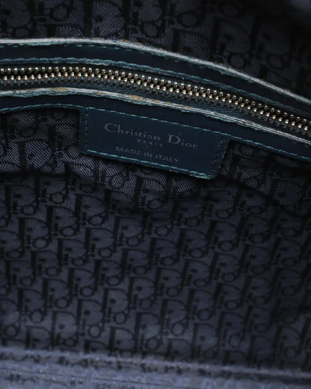 Large Lady Dior Bag in Leather from A Retro Tale, photo 11 of 12