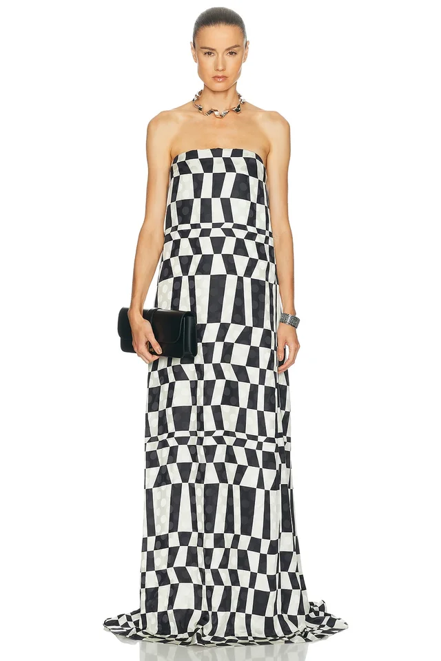 Dries Van Noten Doja Dress in Black from FWRD, photo 1 of 1