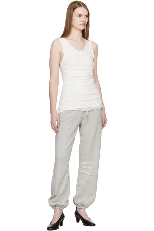 Paloma Wool Gray Cooper Lounge Pants, photo 4 of 4 from SSENSE