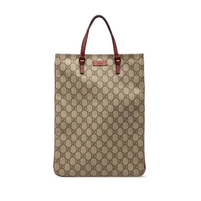 Beige Gucci GG Supreme Tote in Beige Coated canvas from Designer Revival, photo 1 of 1