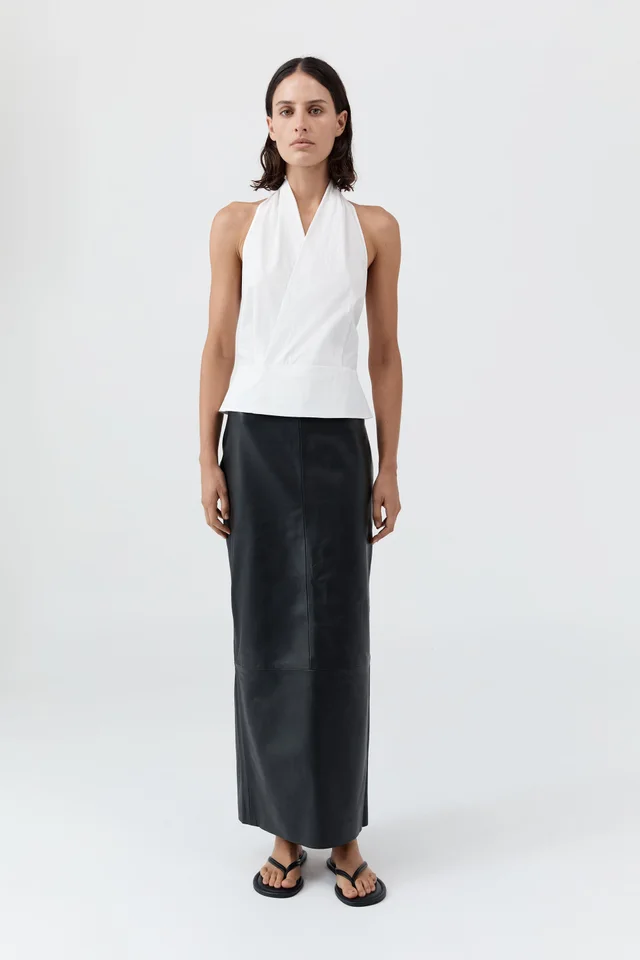 St Agni Halter Wrap Top - White from St. Agni, photo 1 of 1
