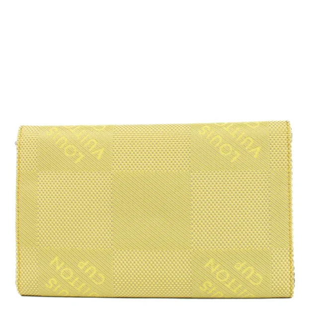 LV America's Cup Acid Green Wallet in Green from Labellov, photo 2 of 6