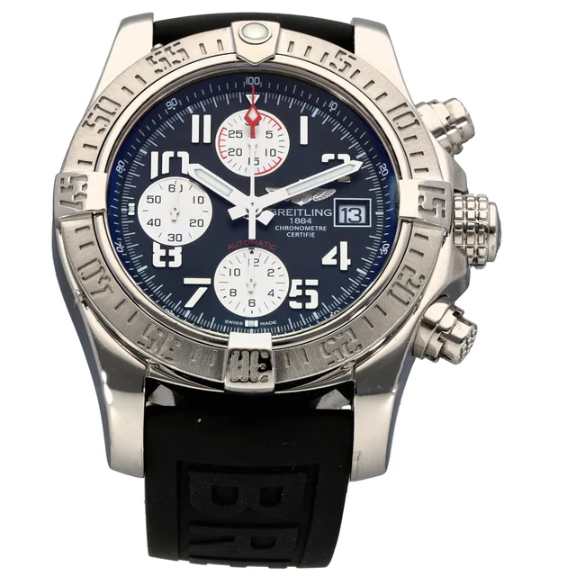 Breitling Avenger II A13381 43mm Stainless Steel Watch from H&T