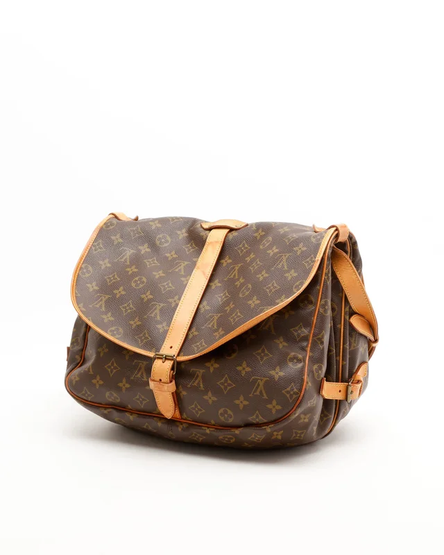 Louis Vuitton Monogram Saumur 35 Bag in Coated canvas from A Retro Tale, photo 3 of 11
