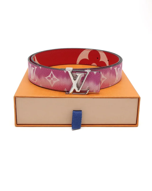 Reversible LV Belt, Size 85 in Coated canvas from A Retro Tale, photo 2 of 5