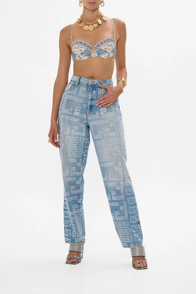 Camilla eBoutique MILLA MYSTIC MONOGRAM GIRLFRIEND JEAN DENIM from CAMILLA, photo 1 of 1