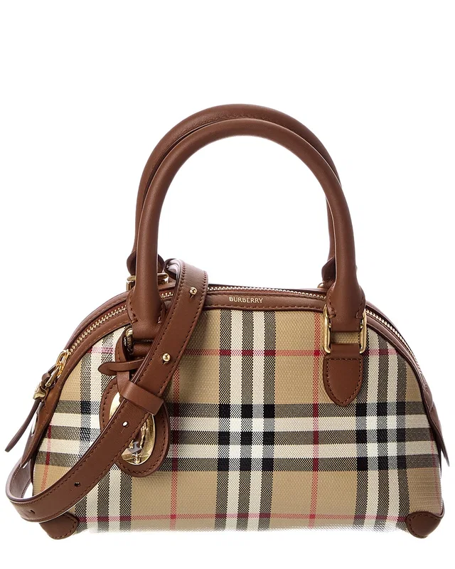 Burberry Primrose Mini Coated Canvas & Leather Crossbody, image 1 of 1 from Rue La La