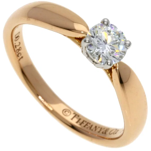 Tiffany & Co. Harmony Solitaire Diamond Ring 18K from The Reluxe