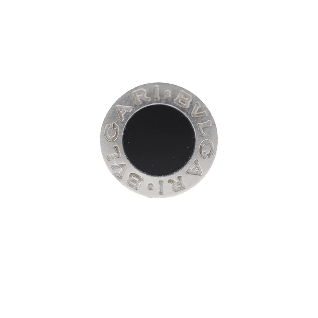 Bvlgari B Zero Single Earring Silver Onyx in Silver from The Purse Affair