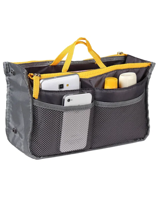 Fresh Fab Finds Travel Insert Grey Handbag Organizer, image 1 of 1 from Rue La La