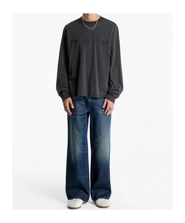 Misbhv logo-print long-sleeved T-shirt, photo 4 of 4 from SENSER