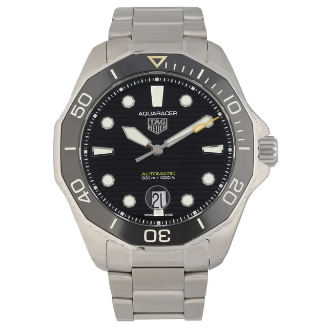 TAG Heuer Aquaracer WBP201A 43mm Stainless Steel Watch from H&T