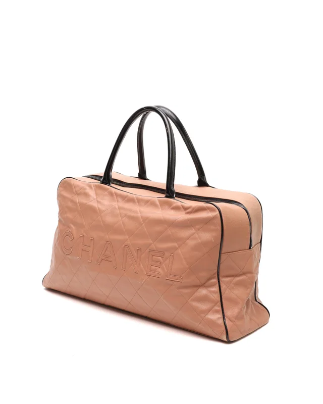 Chanel CC Caviar Weekend Bag in Caviar leather from A Retro Tale, photo 2 of 2
