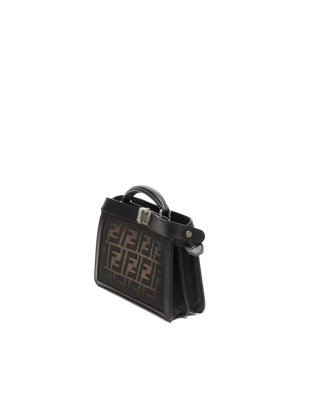 Fendi Mini Zucca Peekaboo ISeeU Xcross Bag in Canvas from A Retro Tale, photo 2 of 8
