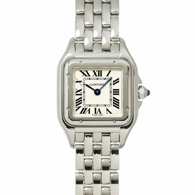 Panthere de Cartier SM WSPN0006 Quartz Silver Dial Ladies in Silver from Luxury Promise