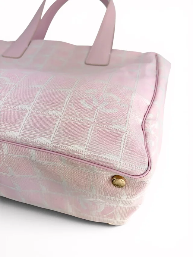 Chanel Light Pink Medium Travel Line Tote in Pink from Season 2 Consign, photo 3 of 3