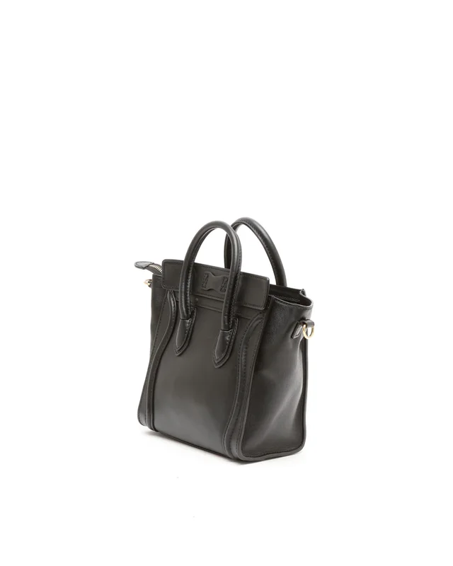 Celine Nano Luggage Bag in Caviar leather from A Retro Tale, photo 3 of 8