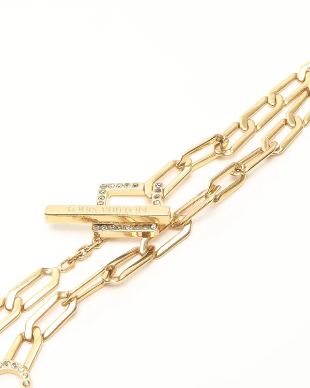 Louis Vuitton Flower Power Charm Necklace in Silk from A Retro Tale, photo 3 of 5