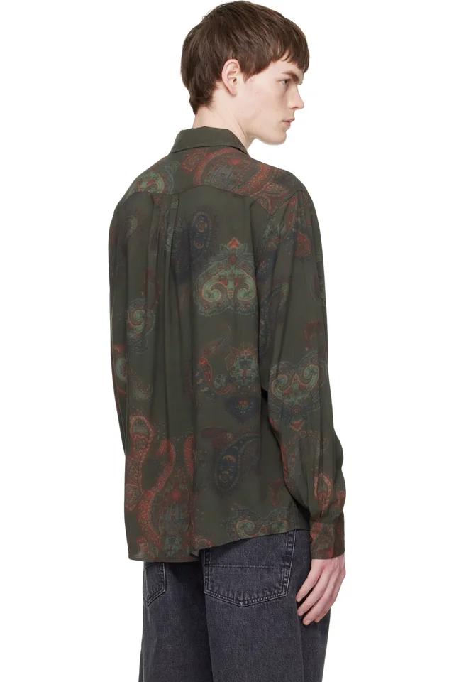 OUR LEGACY Green Beyond Shirt, photo 3 of 4 from SSENSE