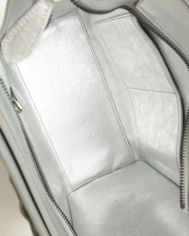 Celine Micro Luggage Tote Bag in Leather from A Retro Tale, photo 7 of 8