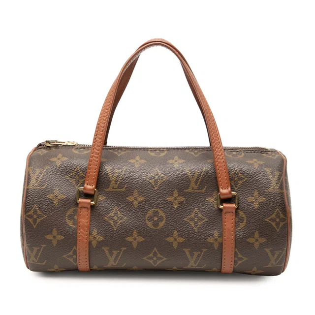 Brown Louis Vuitton Monogram Papillon 26 Handbag in Brown Coated canvas from Designer Revival