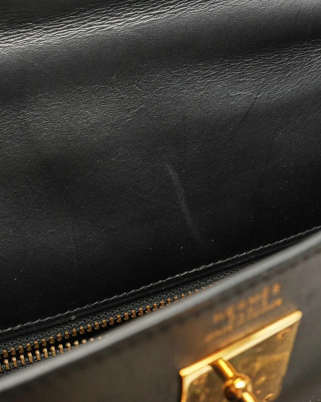 Hermès Kelly 32 Box Retourne Bag in Box leather from A Retro Tale, photo 7 of 10