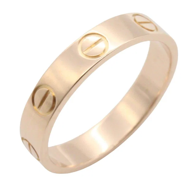 Cartier Mini Love Ring Au750 Ring Size 9 from LuxUness
