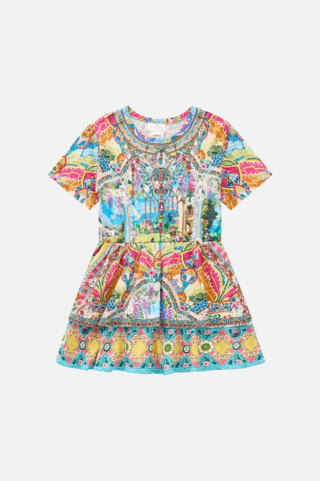 Camilla eBoutique KIDS TEE MINI DRESS WITH LAYERED SKIRT NAVÀS NOUVEAU from CAMILLA, photo 1 of 1