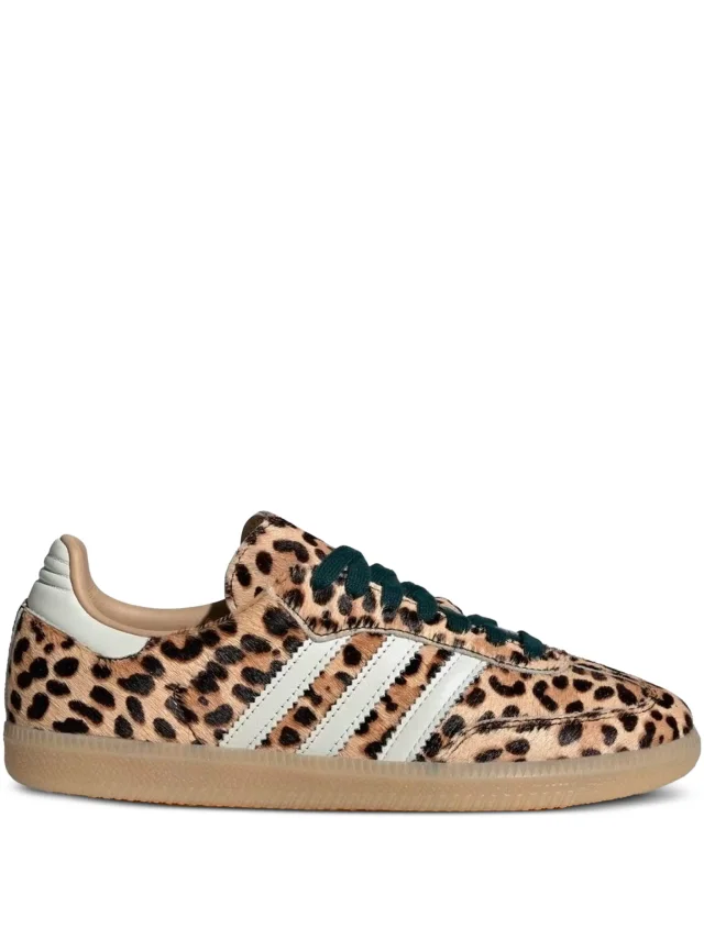 Samba OG leopard-print sneakers, image 1 of 1 from FARFETCH