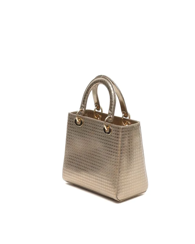 Medium Cannage Lady Dior Bag in Leather from A Retro Tale, photo 3 of 9