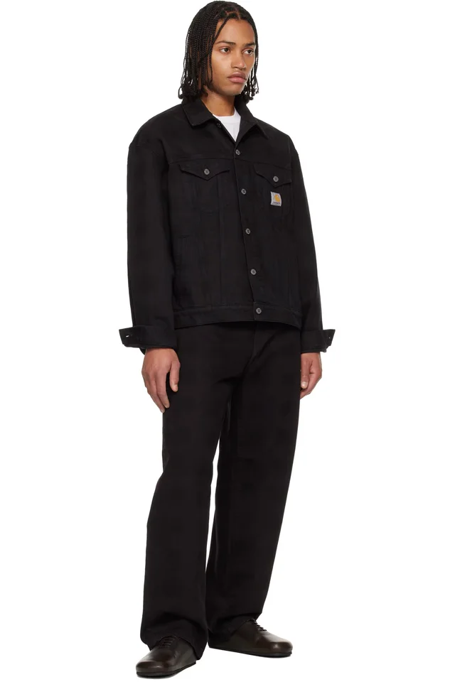 Carhartt Work In Progress Black Everson Jeans, photo 4 of 4 from SSENSE