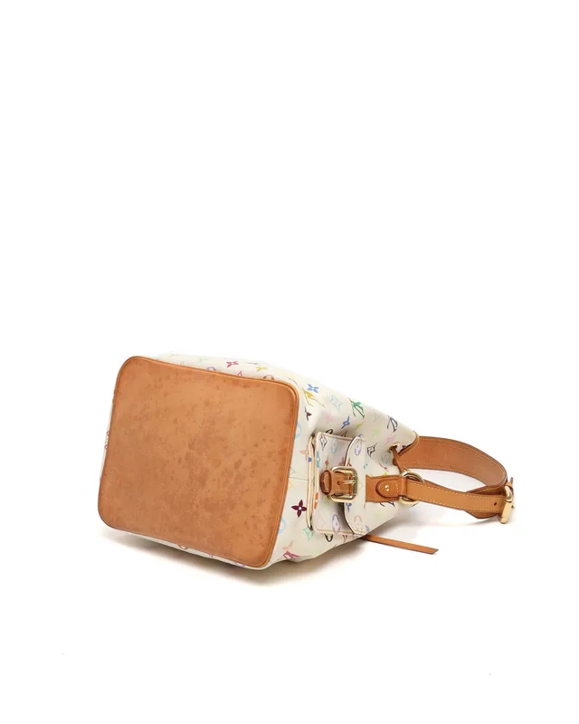 Louis Vuitton Murakami Monogram Petit Noé Bag in Canvas from A Retro Tale, photo 5 of 9