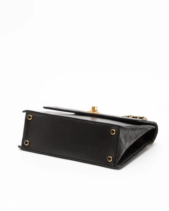 Chanel Trapezoid Flap Bag in Leather from A Retro Tale, photo 4 of 11