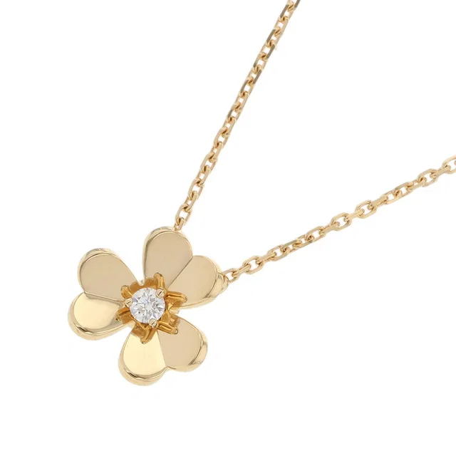 Van Cleef & Arpels Frivole Necklace Size MiniVCARP0J100 18K Yellow Gold in Yellow from GALLERY RARE