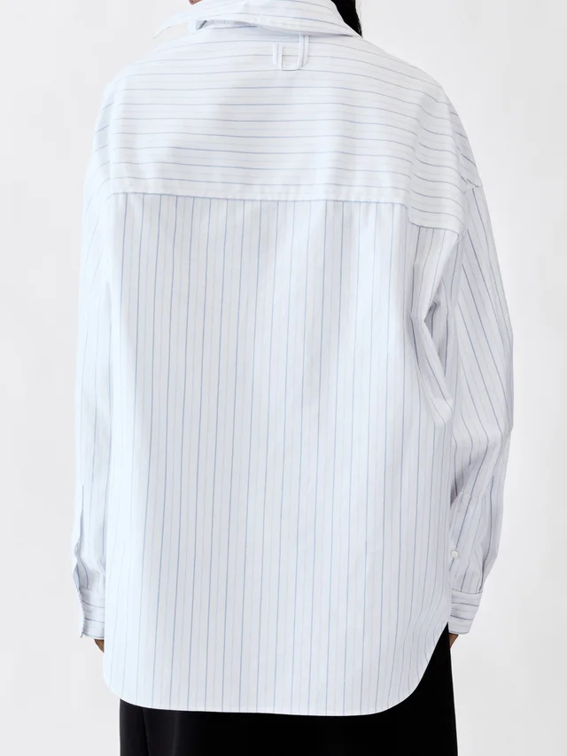 Jacquemus Asymmetric Striped Shirt, photo 3 of 5 from SENSER