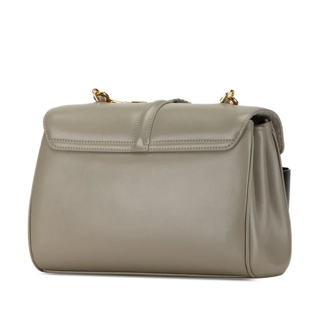 Celine Teen Smooth Calfskin Soft 16 Crossbody in green Calfskin from Her-Age, photo 3 of 10