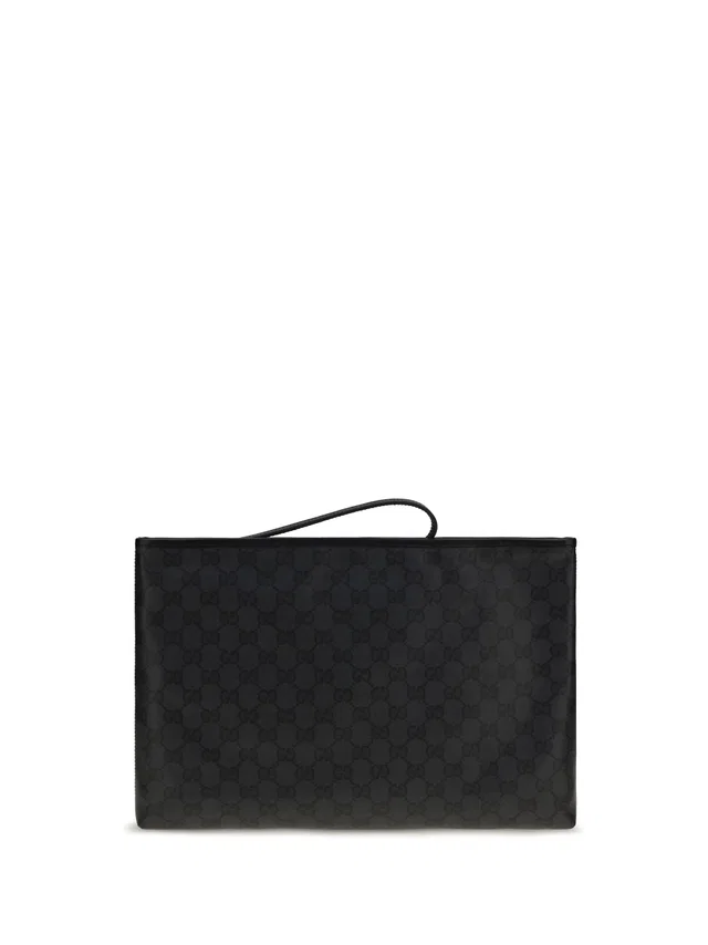 Gucci Clutch — Black Cotton in Black from HEWI