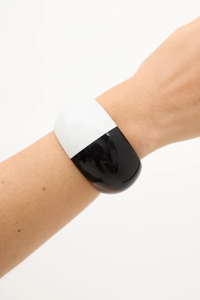 Hermès Horn & Lacquer Cuff Bracelet from VSP Consignment