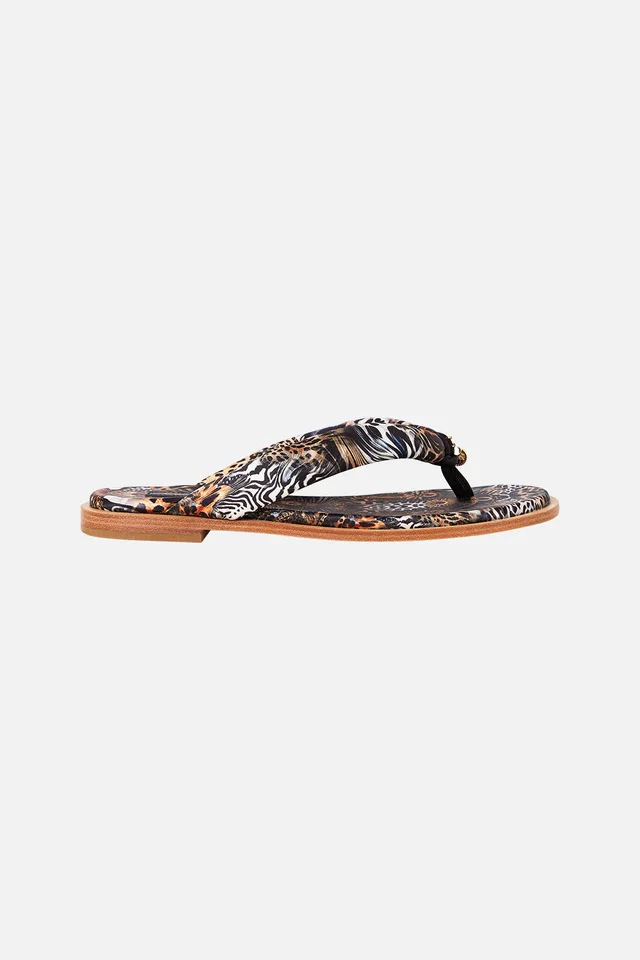 Camilla eBoutique LINA PADDED THONGS FELINE FOLKLORE from CAMILLA, photo 1 of 1