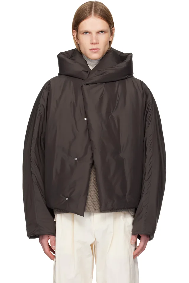 Brown Blouson Duvet Jacket, image 1 of 1 from SSENSE