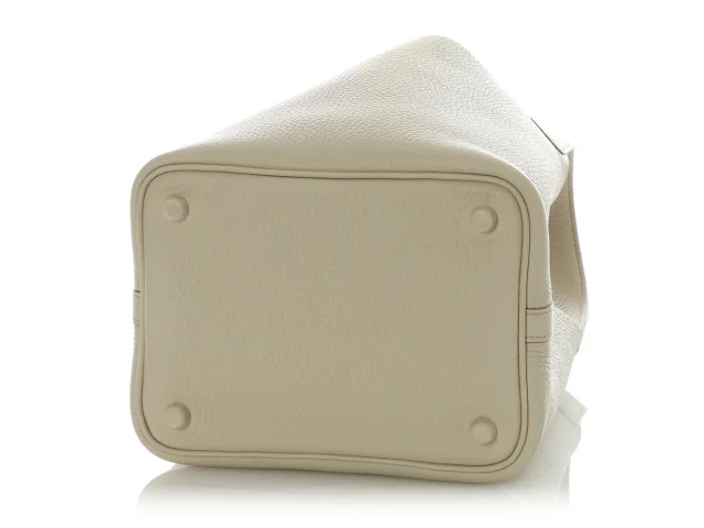 Hermès Béton Clémence Picotin Lock 18 in Clemence leather from Ann's Fabulous Finds, photo 6 of 10