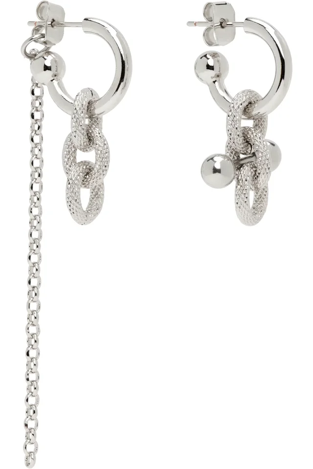 Justine Clenquet Blake Earrings, photo 2 of 3 from SSENSE
