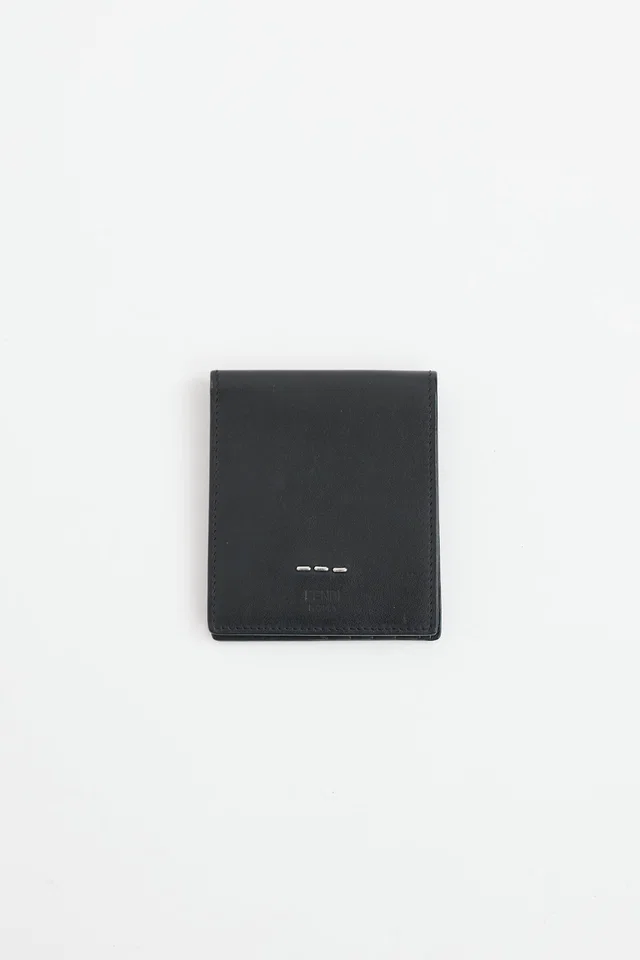 Fendi Leather Bifold Wallet in Leather from VSP Consignment