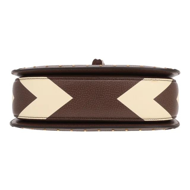 Gucci Bamboo handbag in brown GG Supreme canvas and brown leather in Brown Canvas from Collector Square, photo 3 of 6