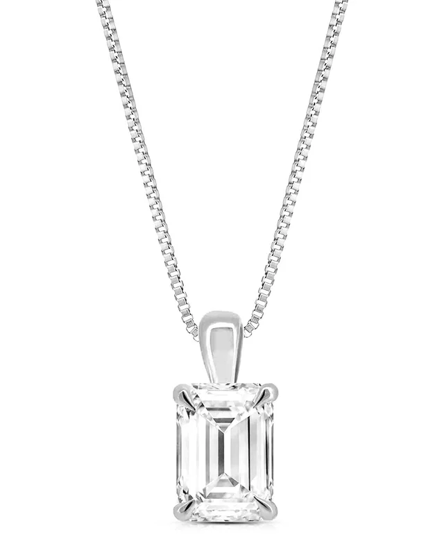 Amairah 14K 2.00 ct. tw. Lab-Grown Diamond Solitaire Pendant Necklace, image 1 of 1 from Gilt